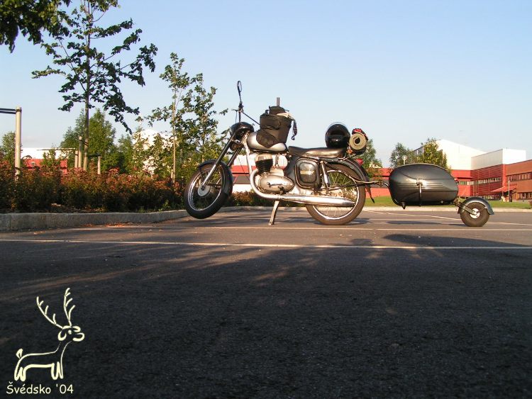 Jawa na parkovi�ti